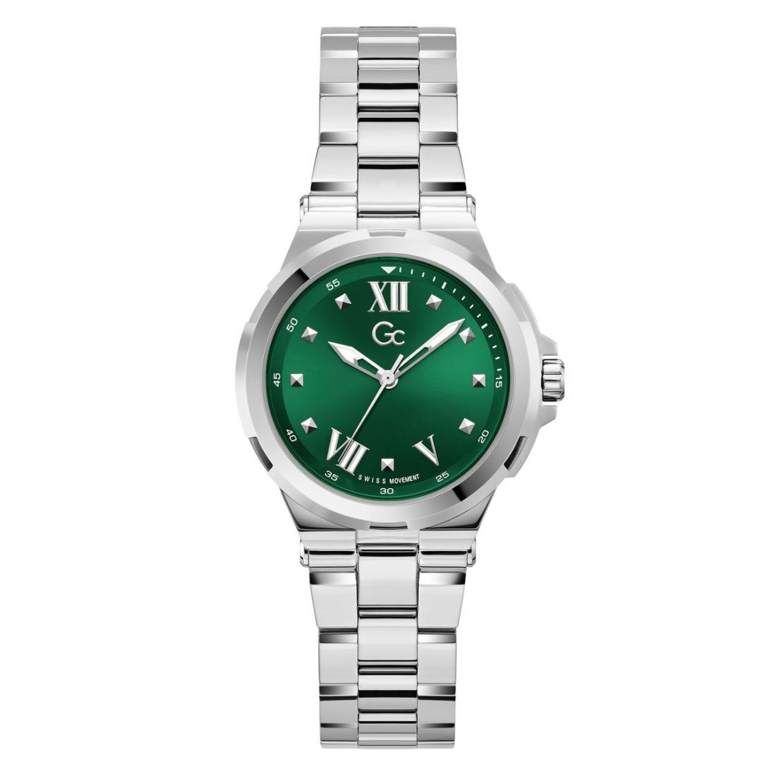 GC Gdr Structura Green Round Dial Analog Women Watch - Y29006L9MM