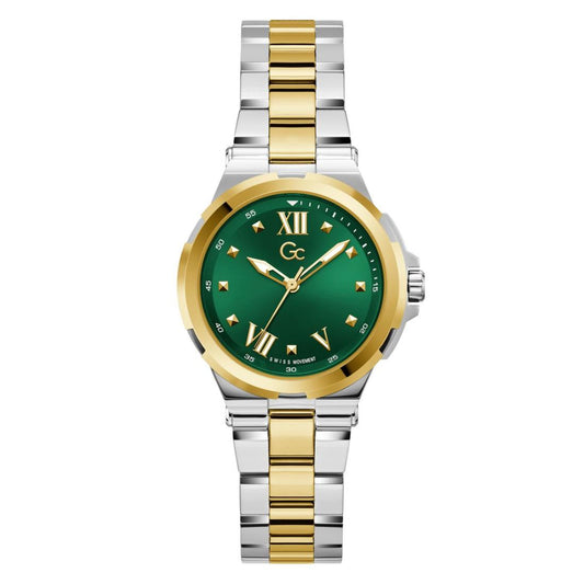 GC Gdr Structura Green Round Dial Analog Women Watch - Y29007L9MM