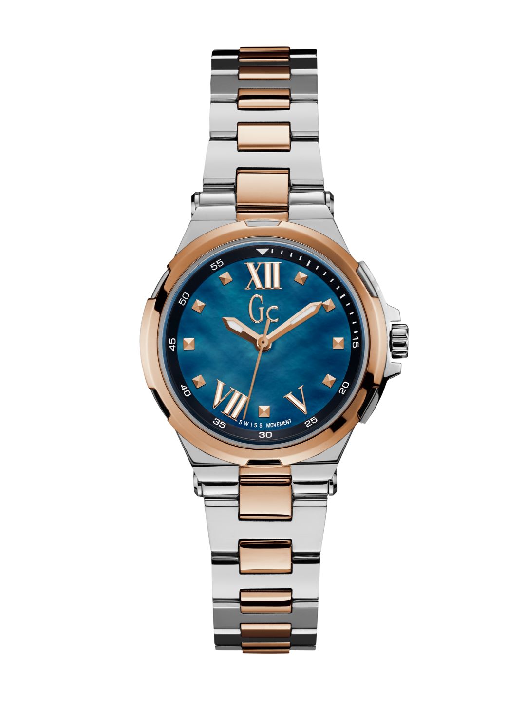 Guess Collection 30 mm Ladies Wrist Watch Blue Y33001L7