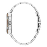 Guess Collection Gsc Structura Cable White Round Dial Analog Women Watch Y34008L1MM