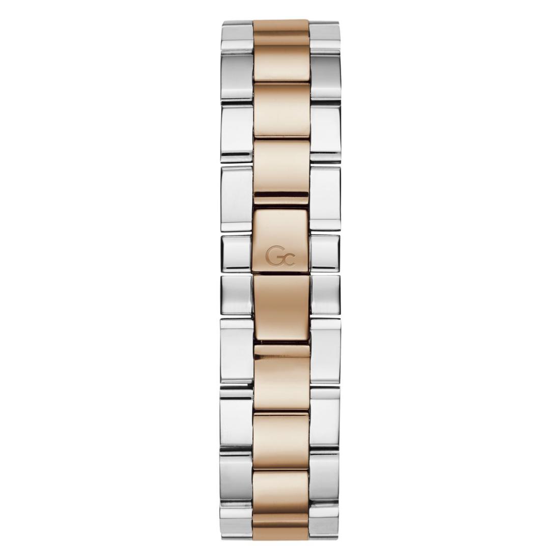 Guess Collection Gsc Structura Cable White Round Dial Analog Women Watch Y34008L1MM