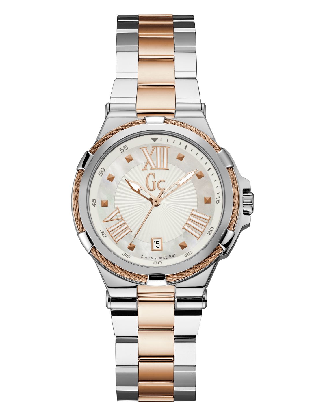Guess Collection 36 mm Ladies Wrist Watch White Y34008L1