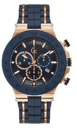 Guess Collection 45 mm Blue Dial Gents Watch Y35002G7