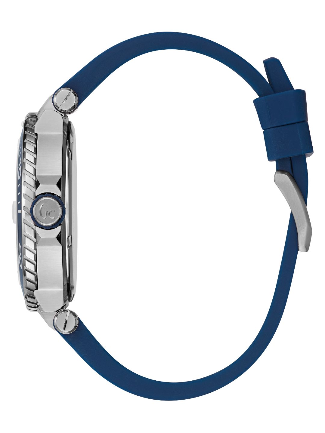 Guess Collection 44 mm Gents Wrist Watch Blue Y36003G7