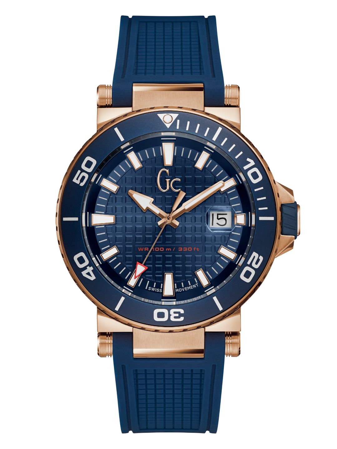 GC Gents Wrist Watch Blue - Y36004G7