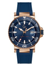 Guess Collection 44 mm Gents Wrist Watch Blue Y36004G7