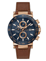 Guess Collection 44 mm Gents Wrist Watch Blue Y37002G7