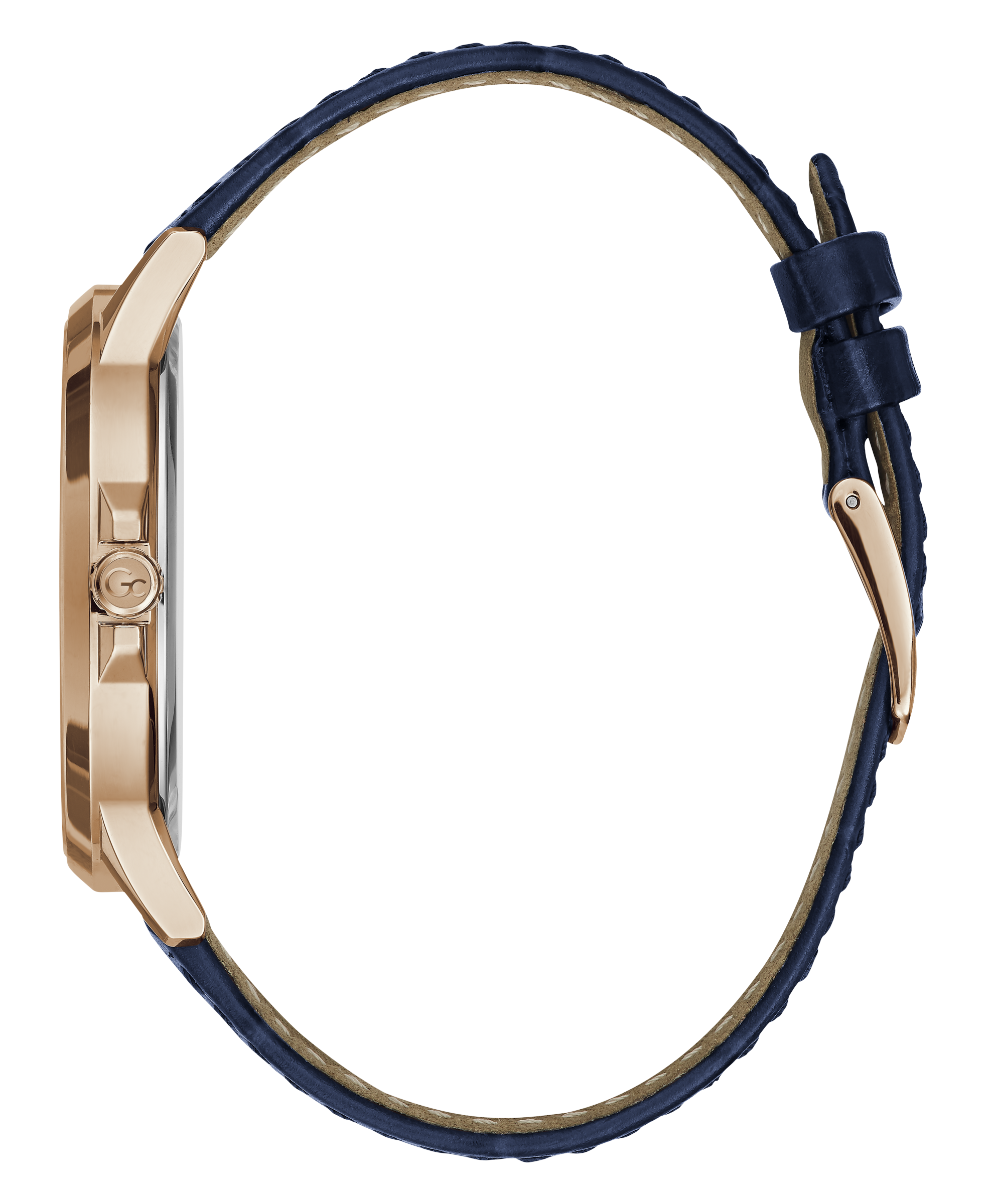 Guess Collection 42 mm Blue Dial Gents Watch Y38002G7MF