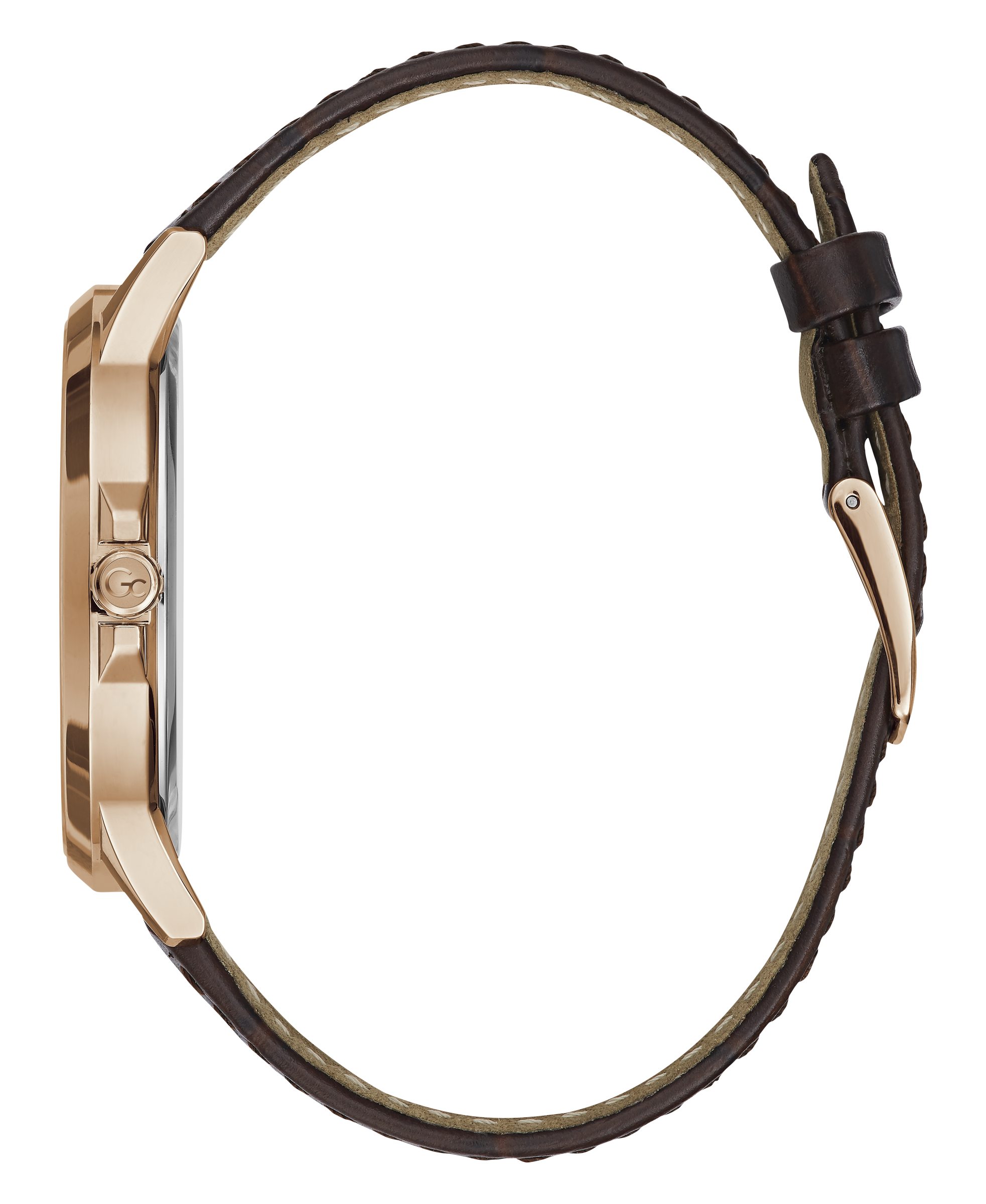 Guess Collection 42 mm Silver Dial Gents Watch Y38003G1MF