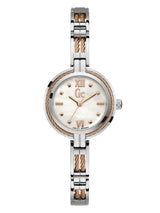 Guess Collection 30 mm Ladies Wrist Watch White Y39003L1