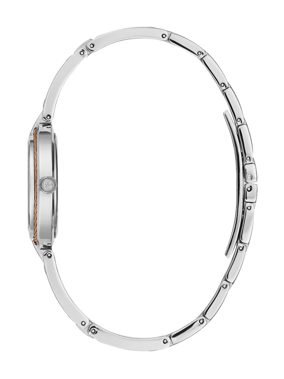Guess Collection 30 mm Ladies Wrist Watch White Y39003L1