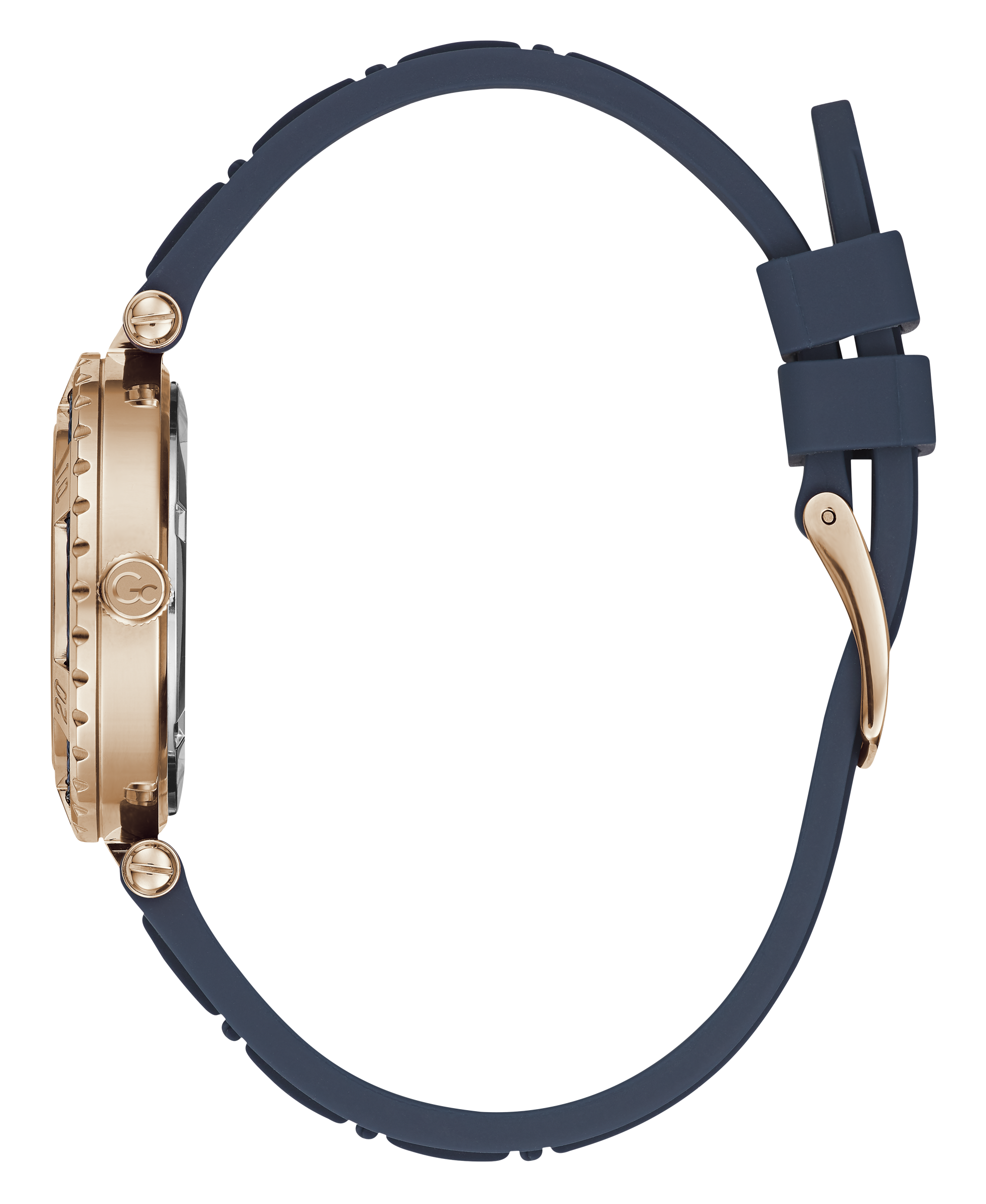 Guess Collection 34 mm Ladies Wrist Watch Blue Y41006L7Mf