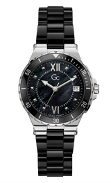 Guess Collection 36 mm Ladies Wrist Watch Black Y42002L2Mf