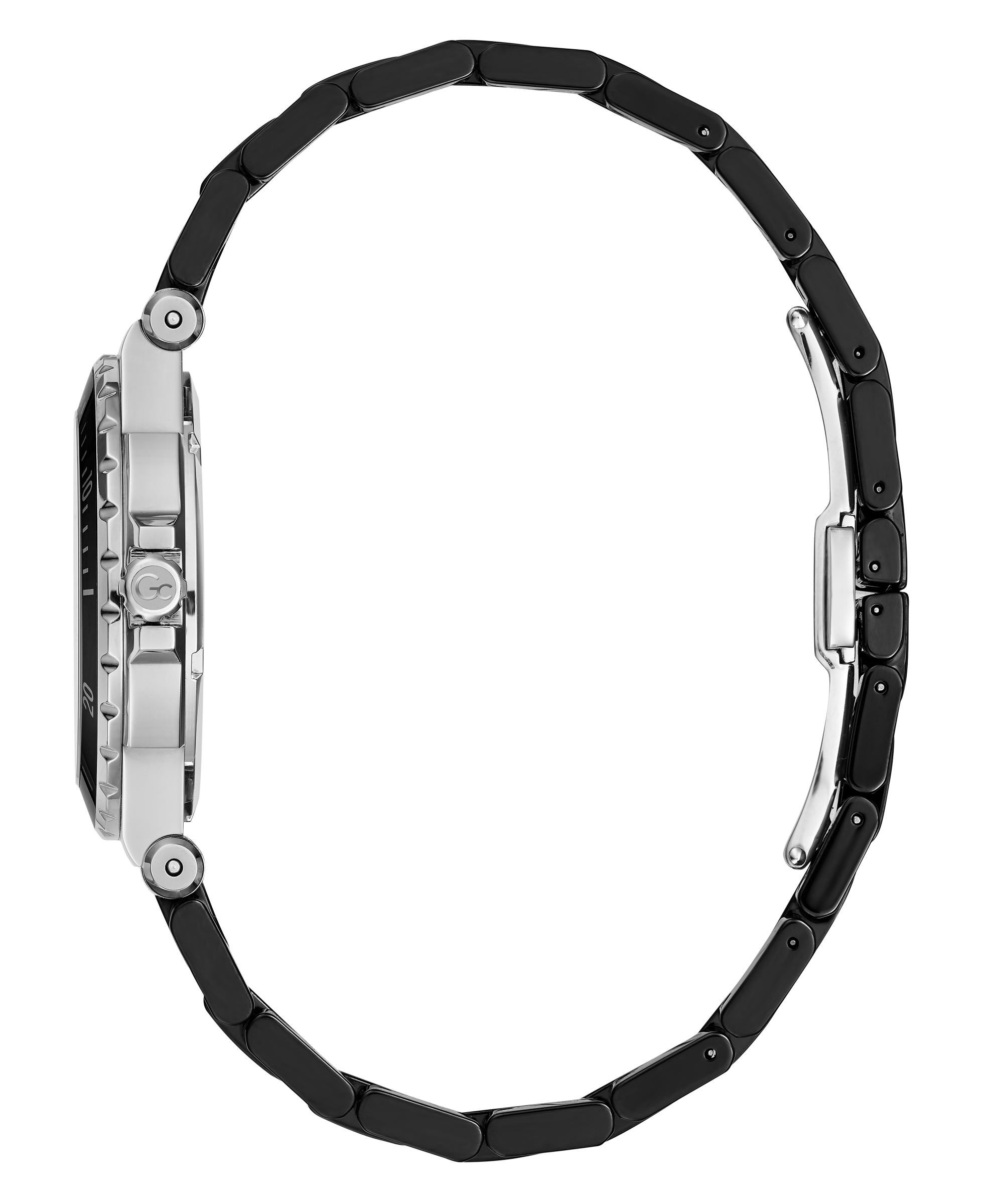 Guess Collection 36 mm Ladies Wrist Watch Black Y42002L2Mf