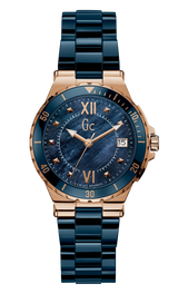 Guess Collection 36 mm Blue Dial Ladies Watch Y42003L7