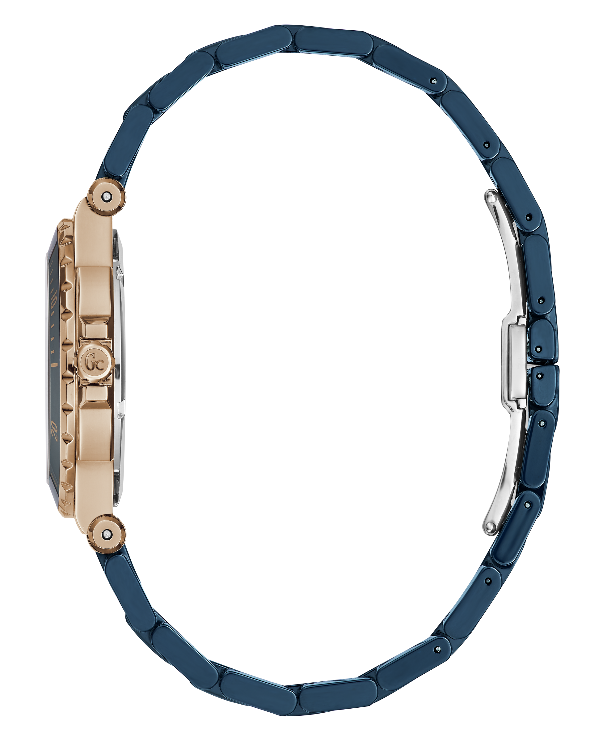 Guess Collection 36 mm Blue Dial Ladies Watch Y42003L7