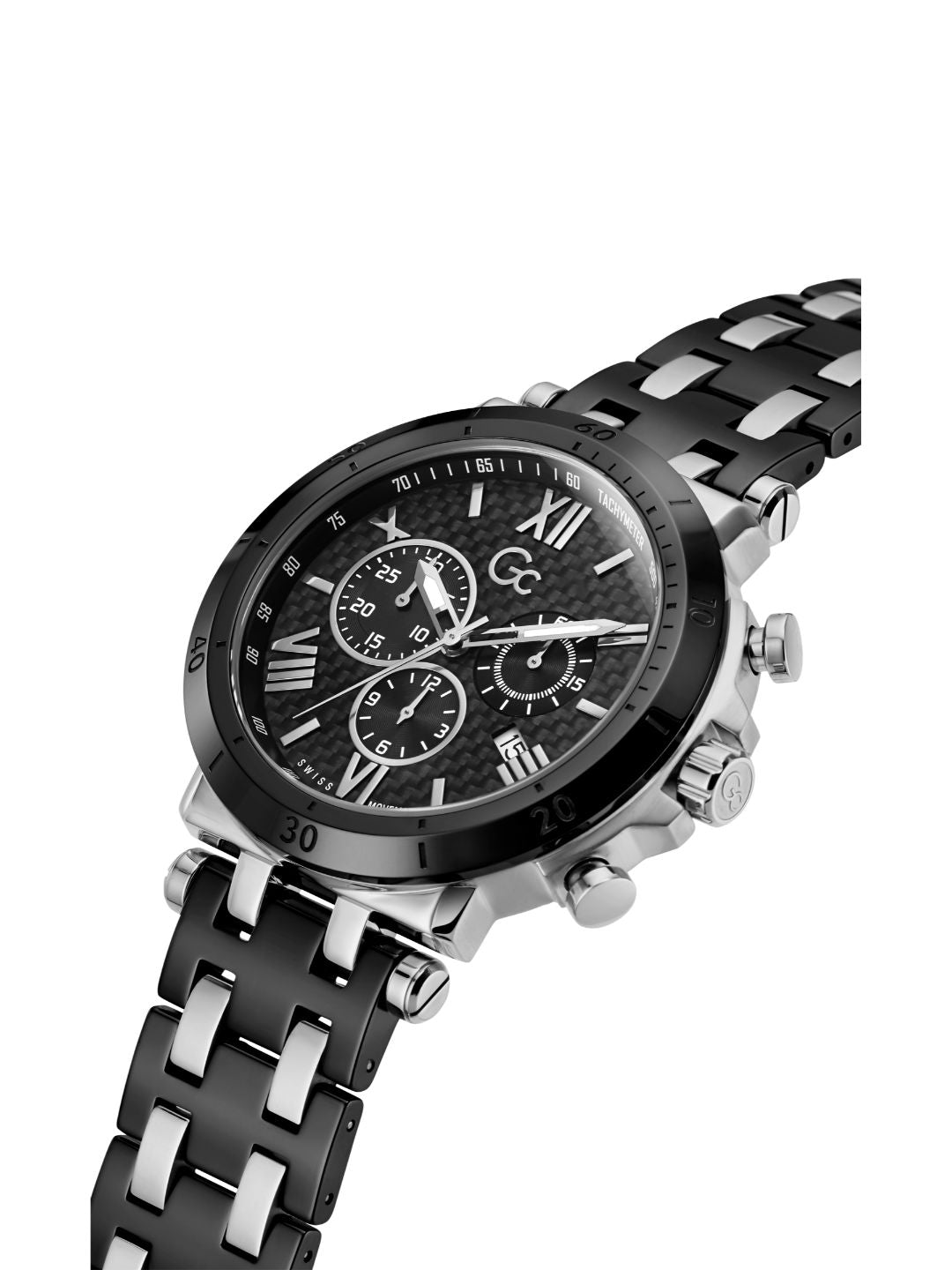 Guess Collection 44 mm Men Black Wrist Watch Y44008G2MF