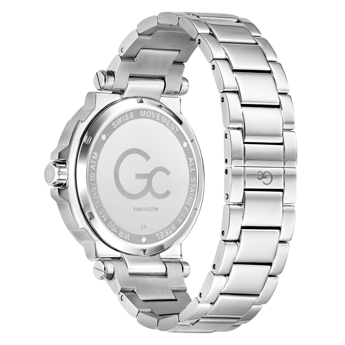 GC Blue Dial Multifunction 44 mm Men's Watch Y44010G7M