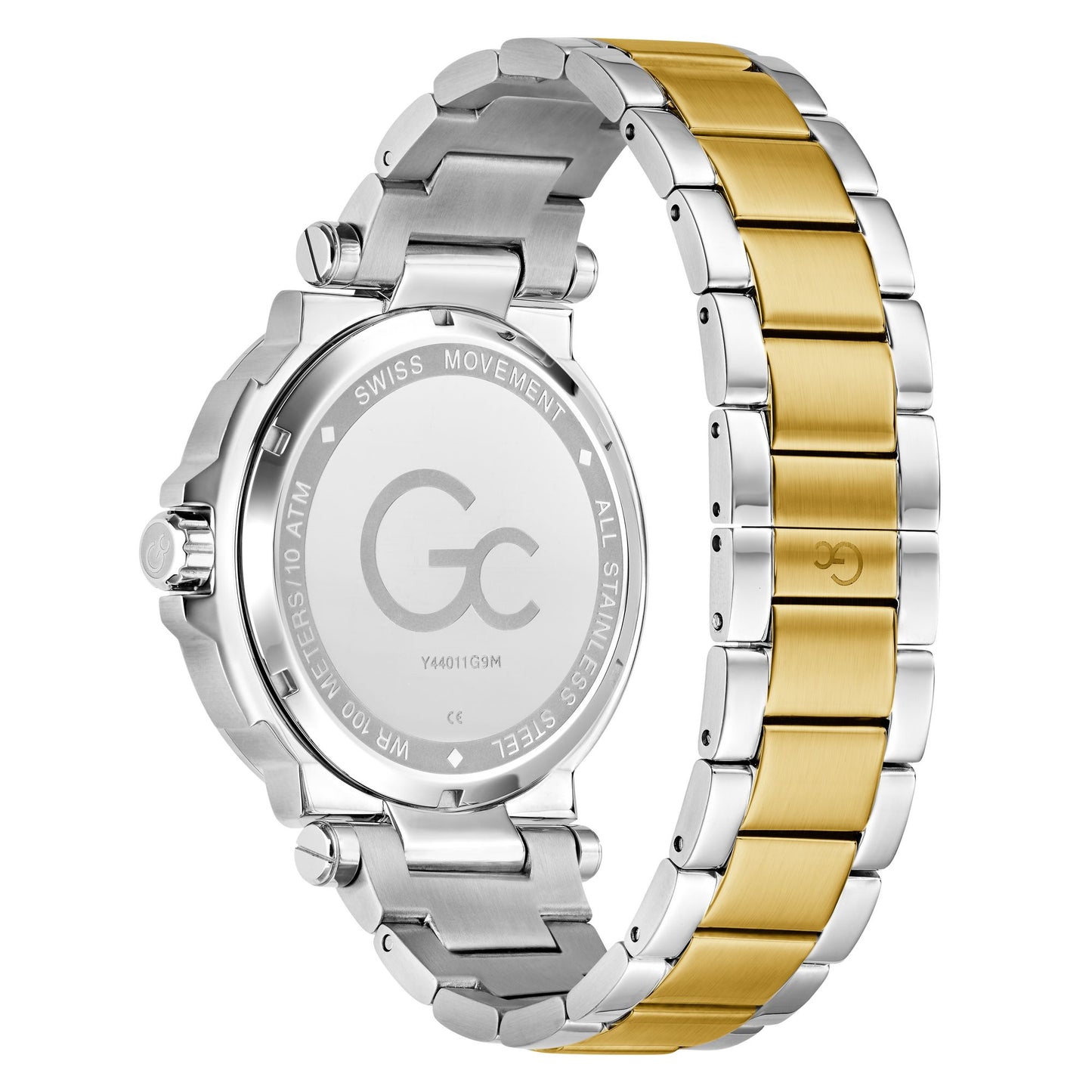 GC Green Dial Multifunction 44 mm Men's Watch Y44011G9M