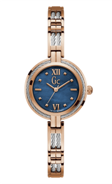 Guess Collection 25 mm Blue Dial Ladies Watch Y45002L7