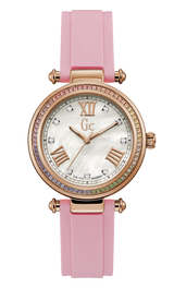 Guess Collection 36 mm White Dial Ladies Watch Y46004L1MF