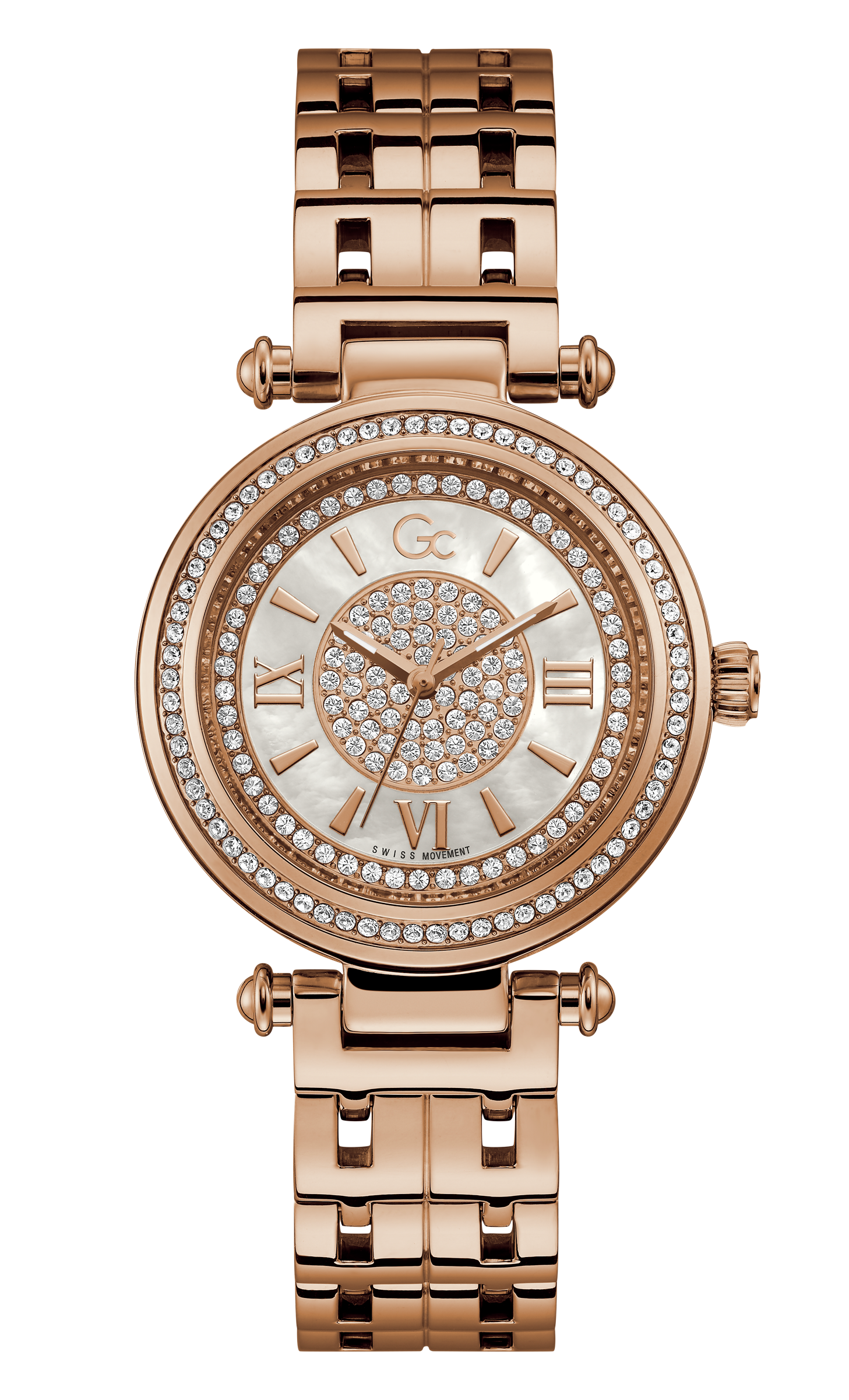Guess Collection White Dial Quartz Analog Women Watch Y46006L1MF