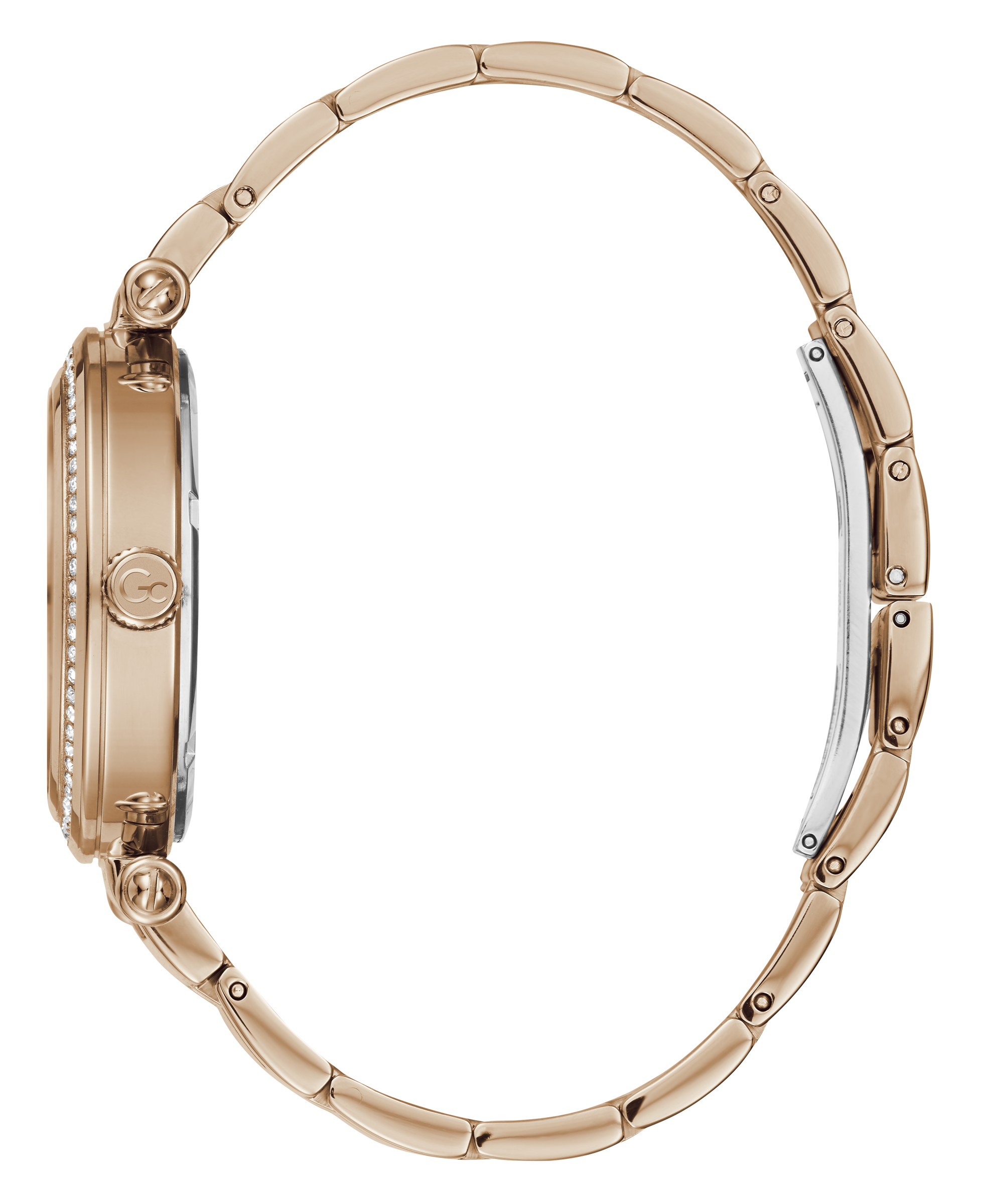 Guess Collection White Dial Quartz Analog Women Watch Y46006L1MF