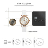 GC Gsc Primechic White Round Dial Analog Women Watch - Y46009L1MM