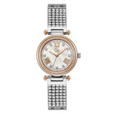 Guess Collection Womens Silver Dial Stainless Steel Analog Watch Y47009L1MF
