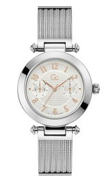 Guess Collection 36 mm Silver Dial Ladies Watch Y48001L1MF