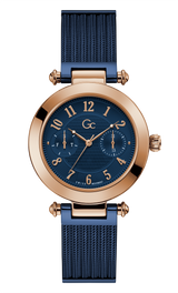 Guess Collection 36 mm Blue Dial Ladies Watch Y48005L7MF