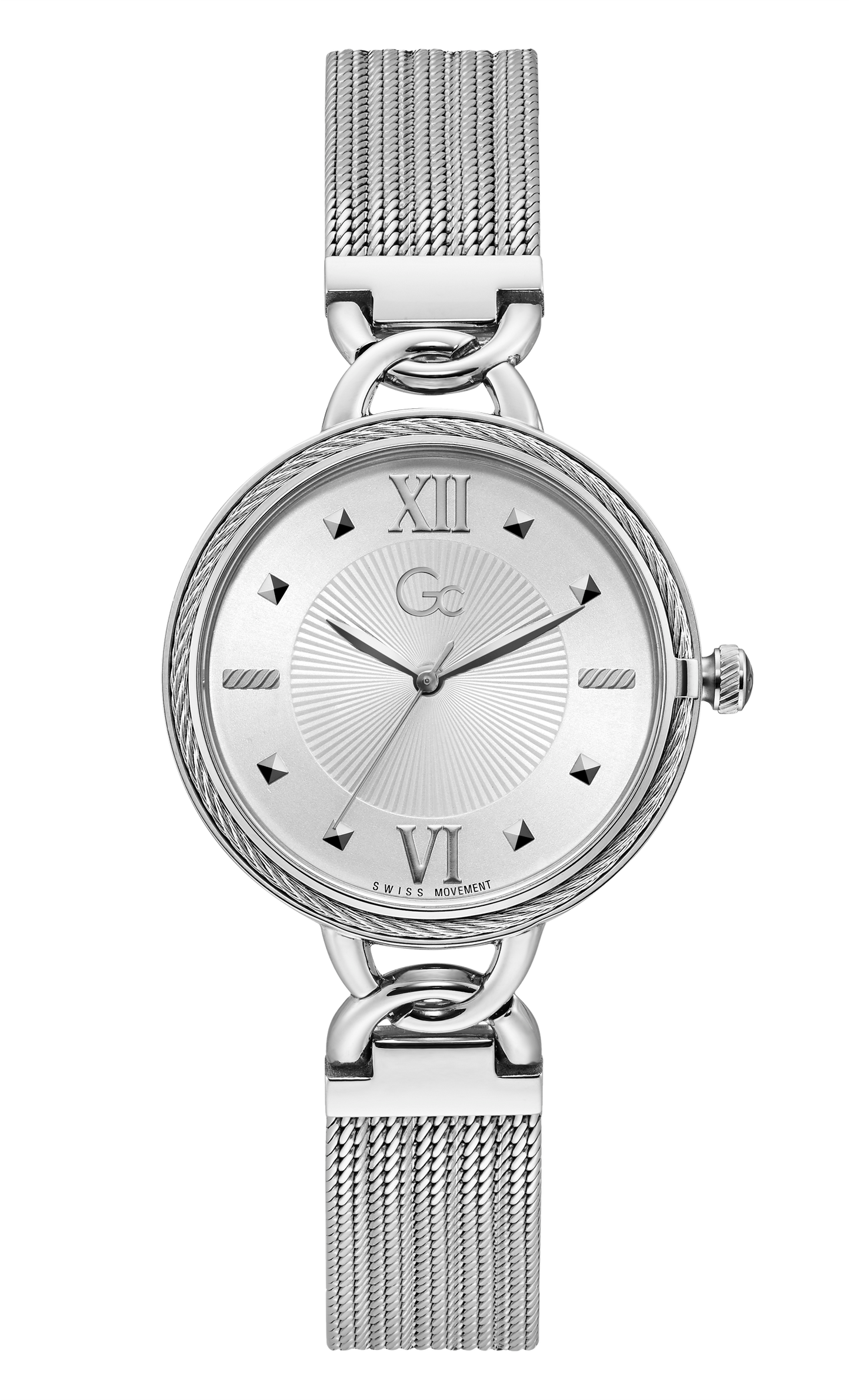 GC Silver Dial Ladies Watch - Y49001L1MF