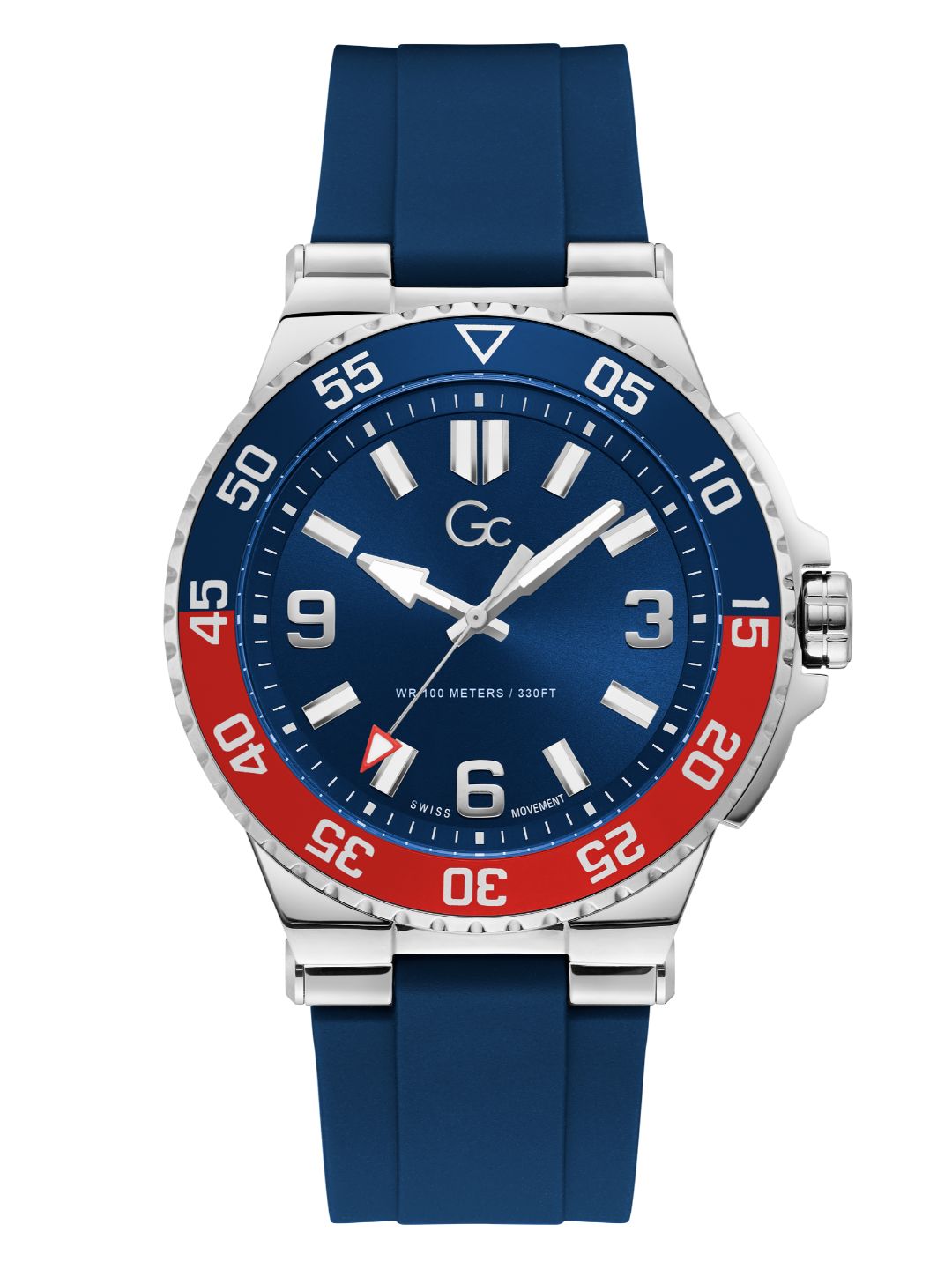 Guess Collection 44 mm Gents Wrist Watch Blue Y51001G7Mf