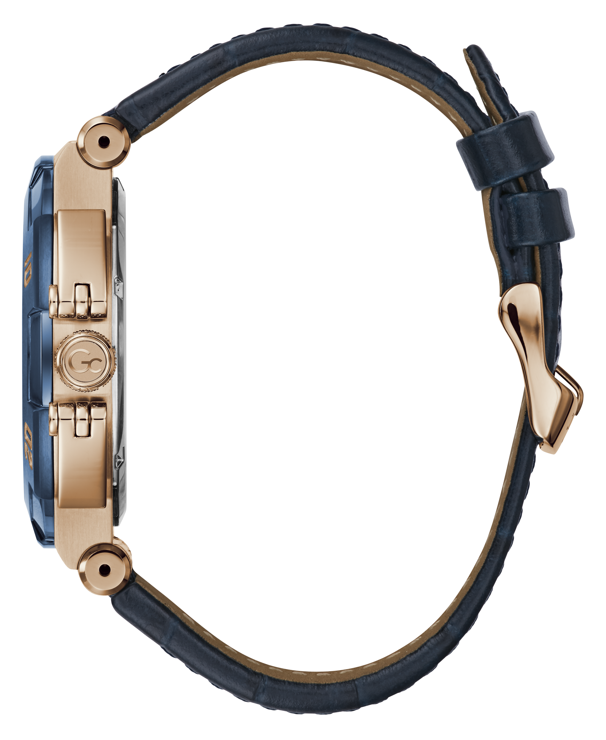 Guess Collection 44 mm Gents Wrist Watch Blue Y52001G7Mf