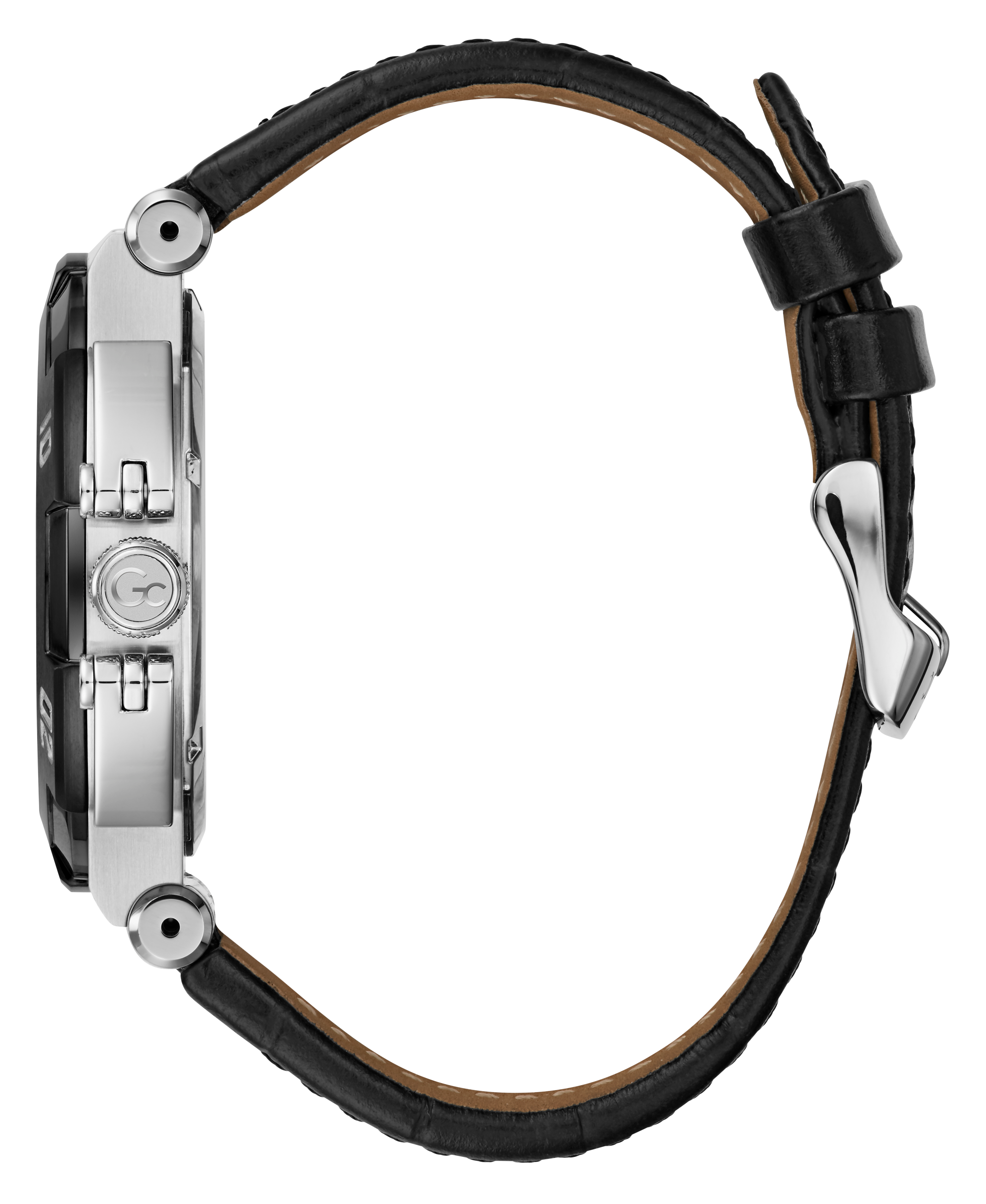 Guess Collection 44 mm Black Dial Gents Watch Y52004G2MF
