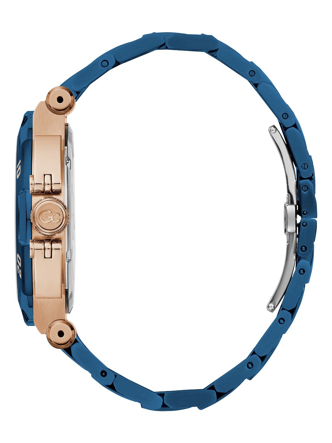 Guess Collection 44 mm Gents Wrist Watch Blue Y52008G7Mf