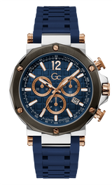 Guess Collection 44 mm Gents Wrist Watch Blue Y53007G7Mf