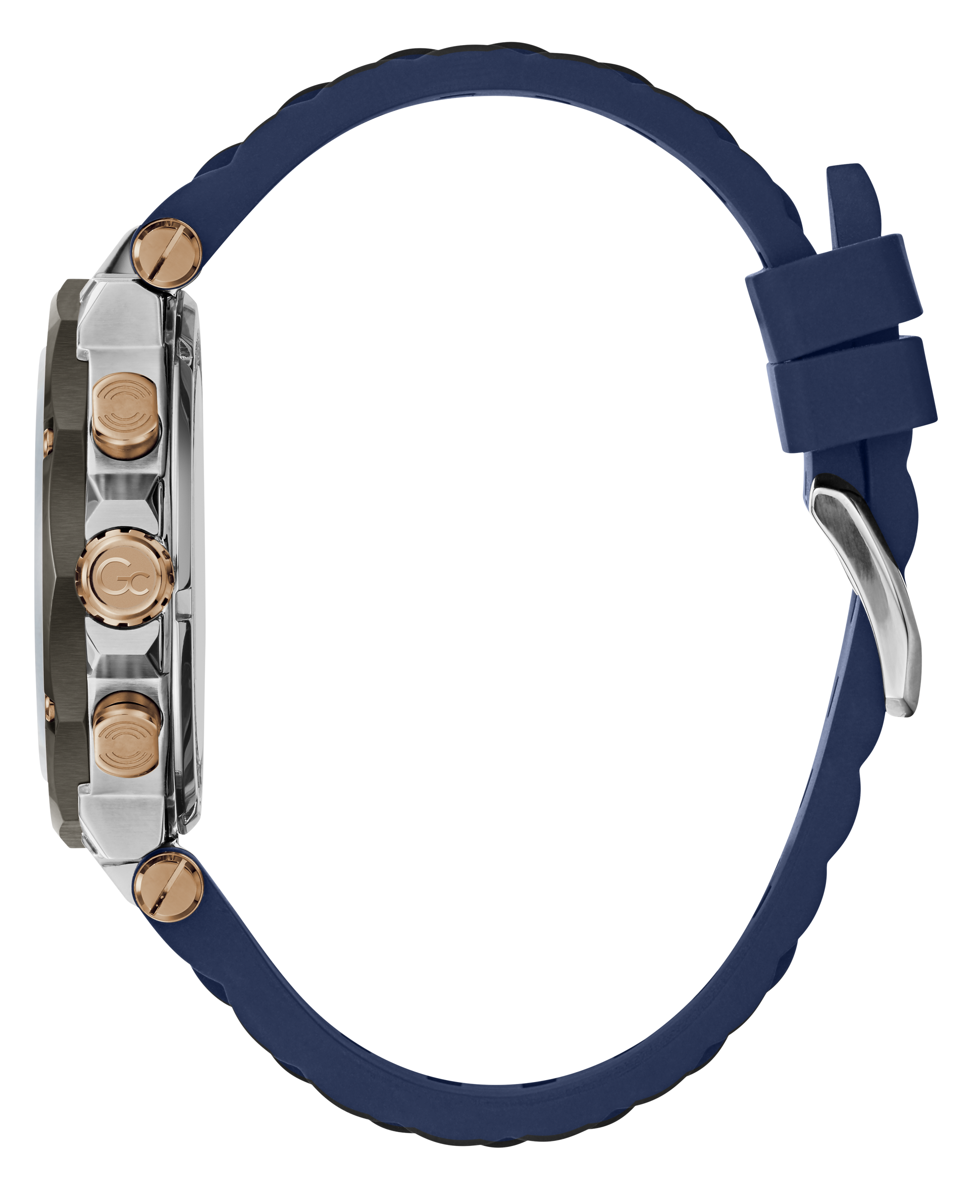 Guess Collection 44 mm Gents Wrist Watch Blue Y53007G7Mf