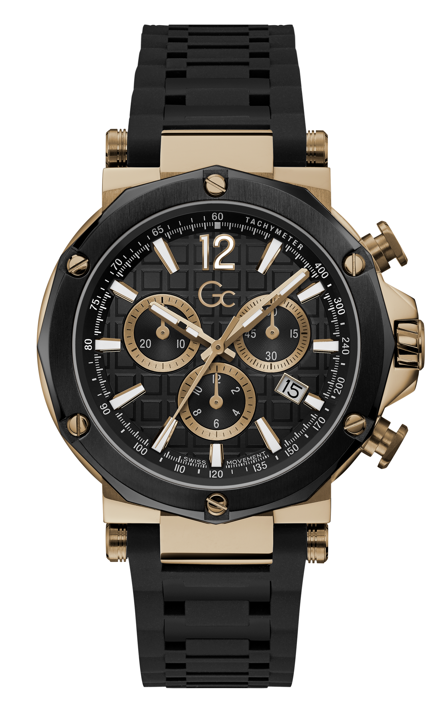 GC Black Dial Gents Watch - Y53008G2MF