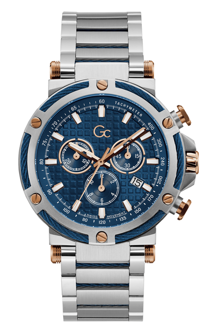 GC Blue Dial Gents Watch - Y54003G7MF