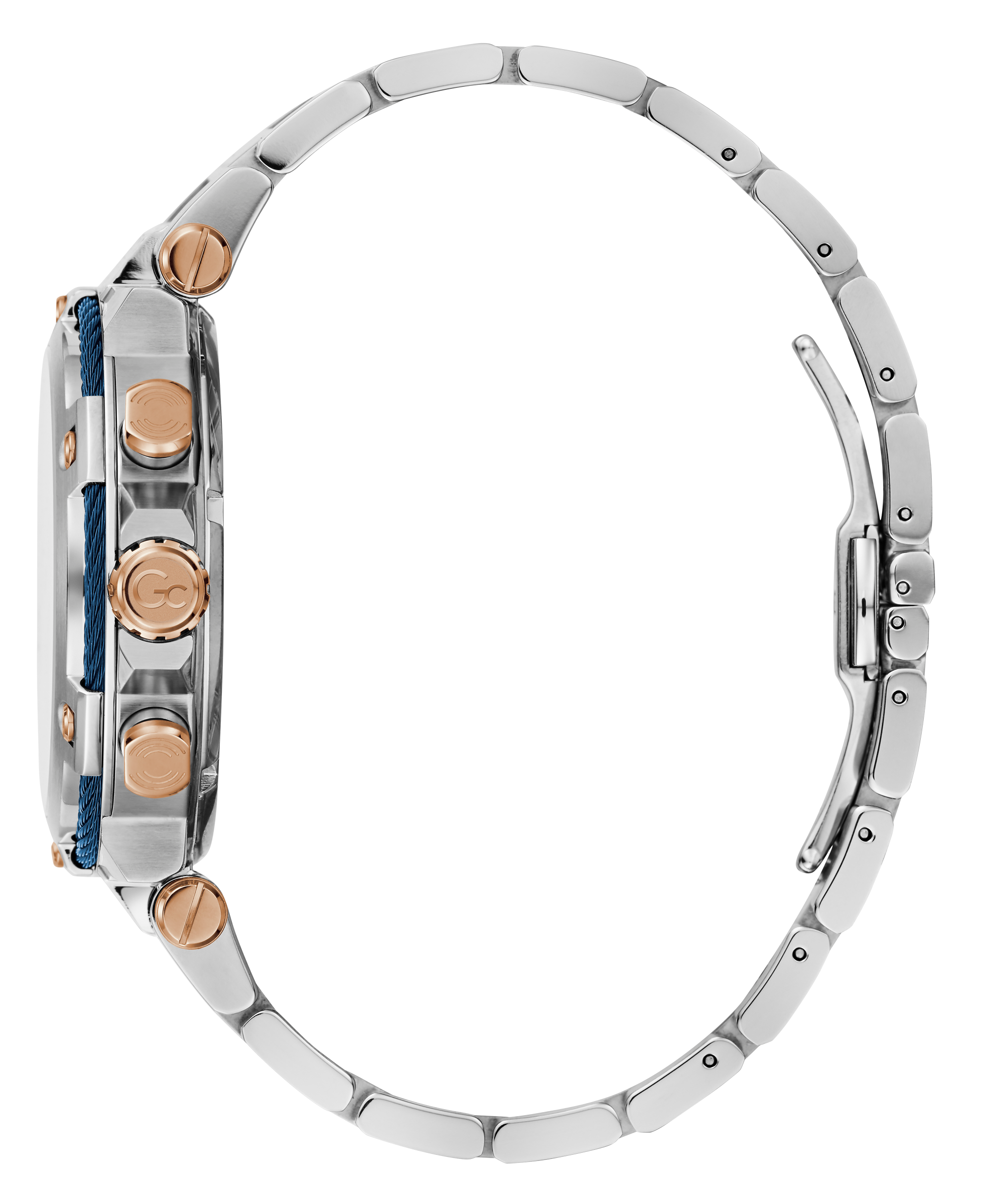 Guess Collection 44 mm Blue Dial Gents Watch Y54003G7MF
