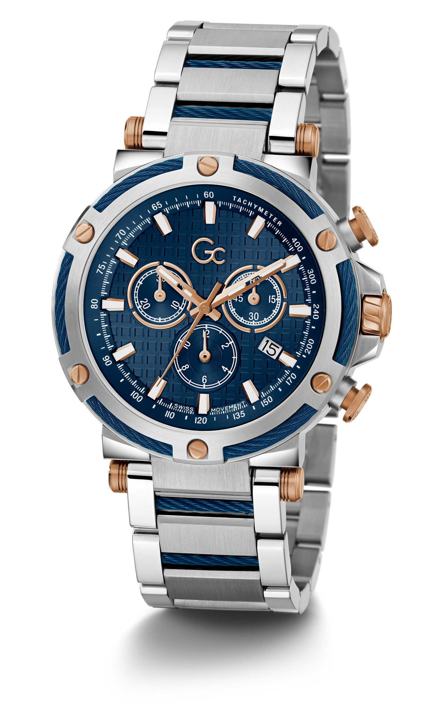 GC Blue Dial Gents Watch - Y54003G7MF