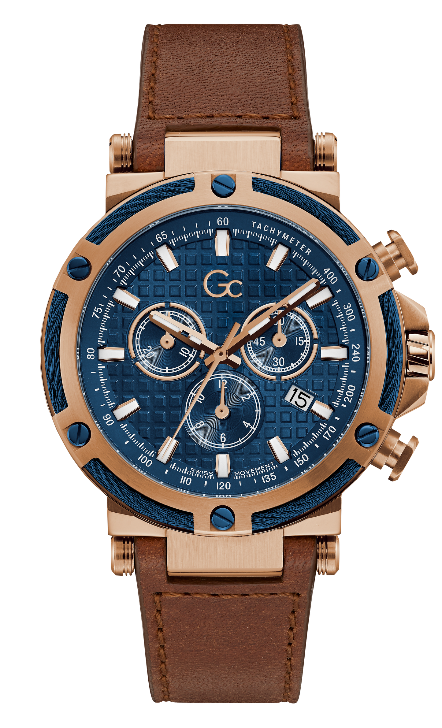 GC Blue Dial Gents Watch - Y54005G7MF