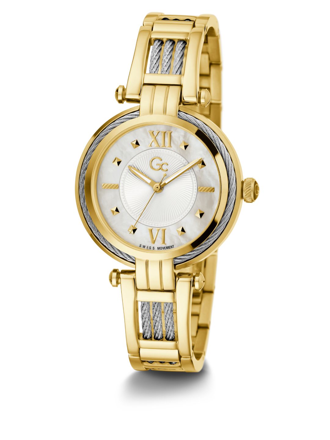Guess Collection 36 mm Women White Wrist Watch Y56004L1MF