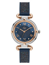 Guess Collection 36 mm Ladies Wrist Watch Blue Y58004L7Mf