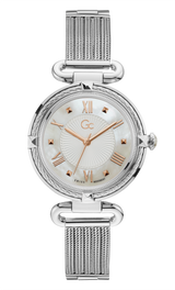 Guess Collection 36 mm White Dial Ladies Watch Y58005L1MF