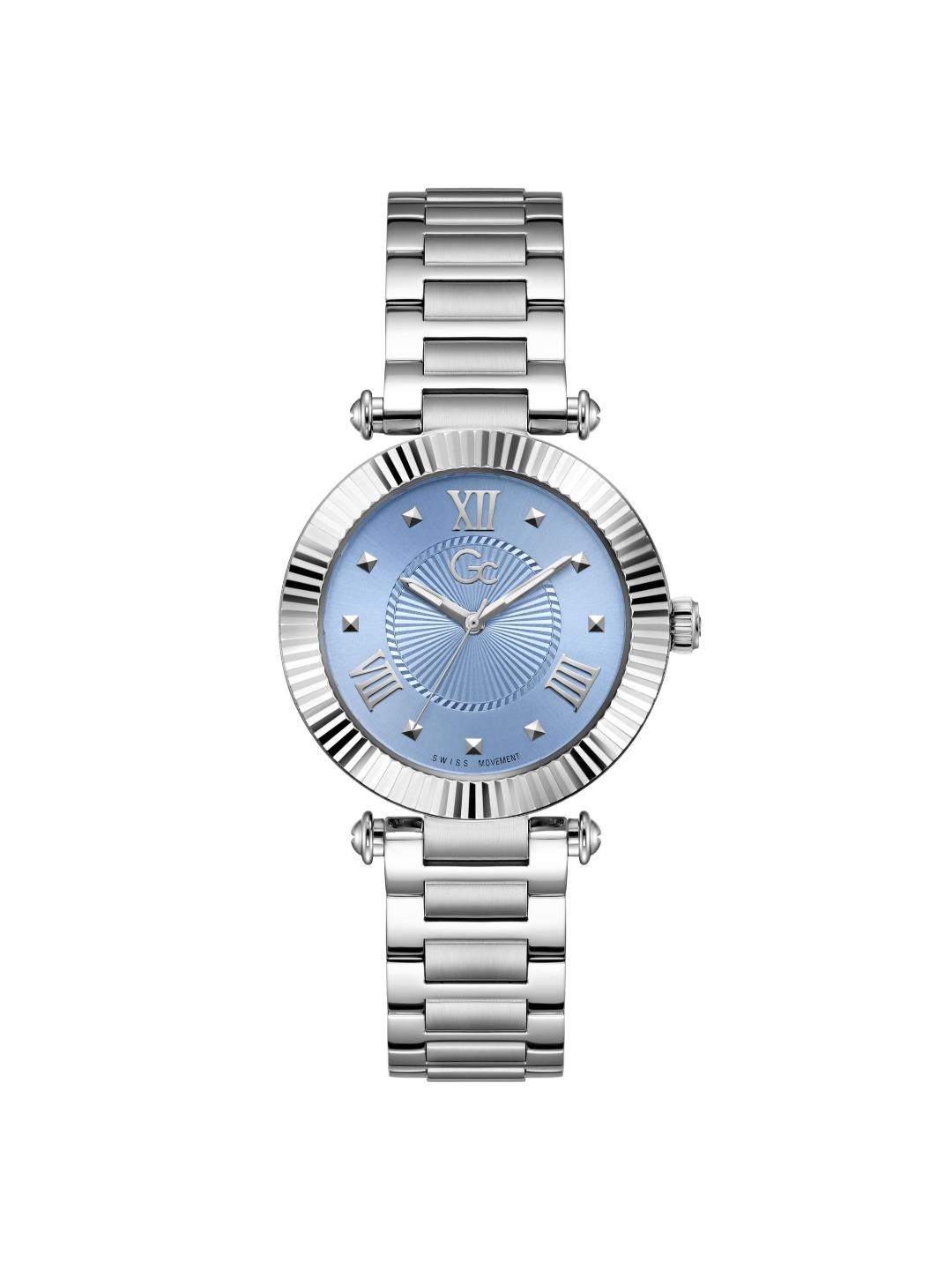 Guess Collection Sportchic 36.5 mm Blue Dial Women Analog Watch Y59020L7M