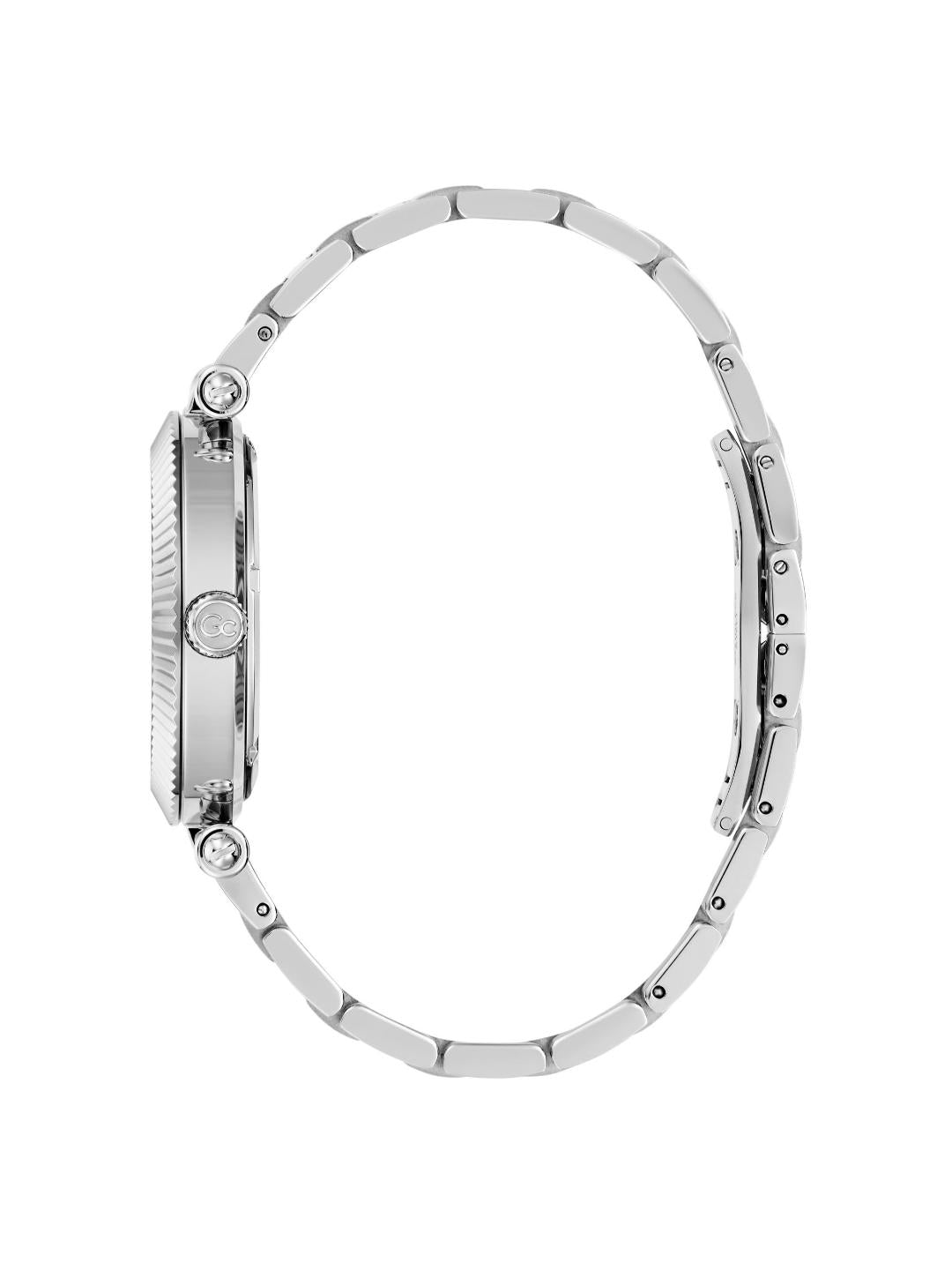 Guess Collection Sportchic 36.5 mm Blue Dial Women Analog Watch Y59020L7M