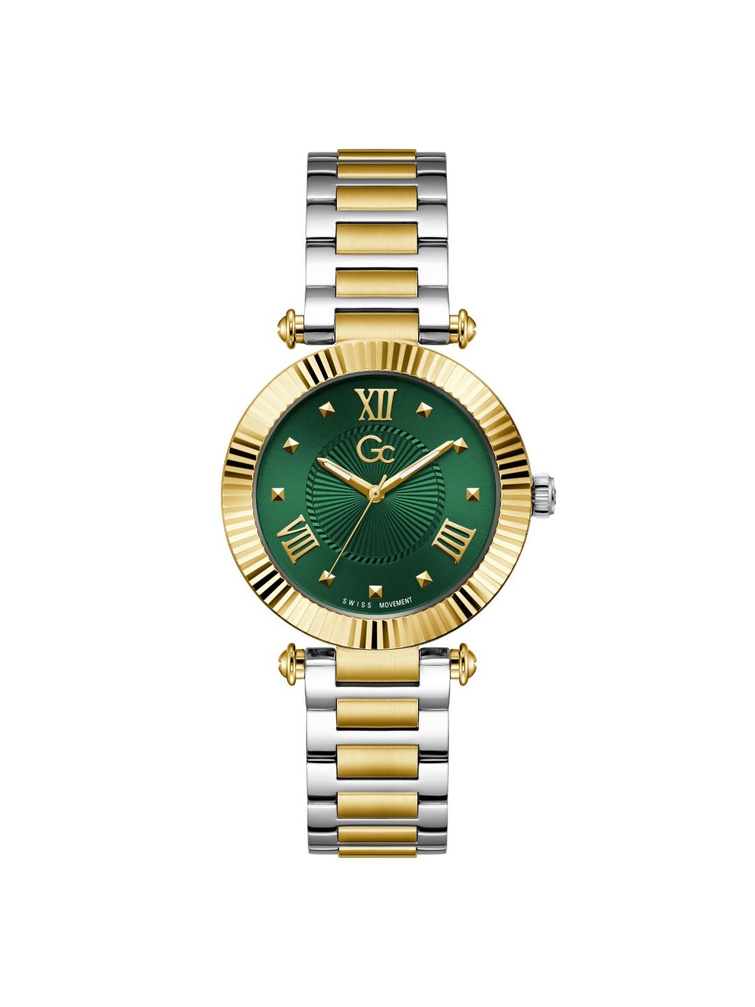 Guess Collection Sportchic 36.5 mm Green Dial Women Analog Watch Y59021L9M
