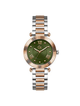 Guess Collection Sportchic 36.5 mm Green Dial Women Analog Watch Y59022L9M